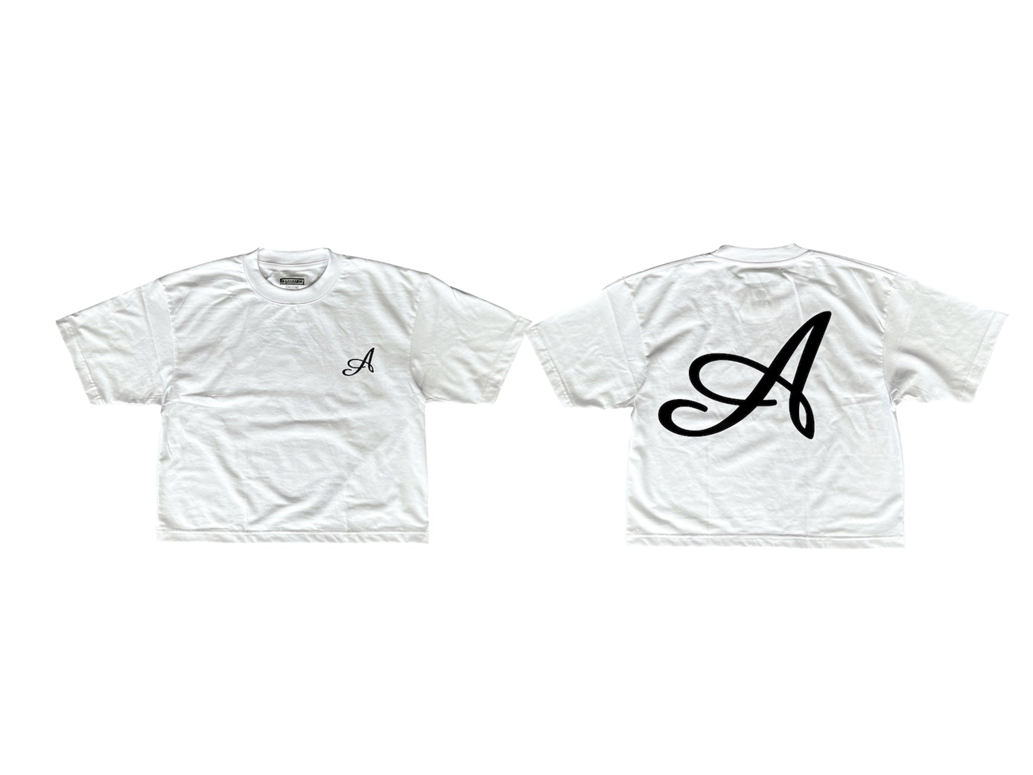 ATTITUDE “ Classy A “ Crop White