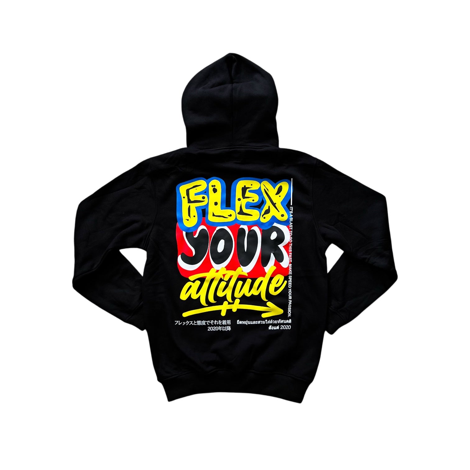 ATTITUDE “ Flex Yo! “ Hoodie
