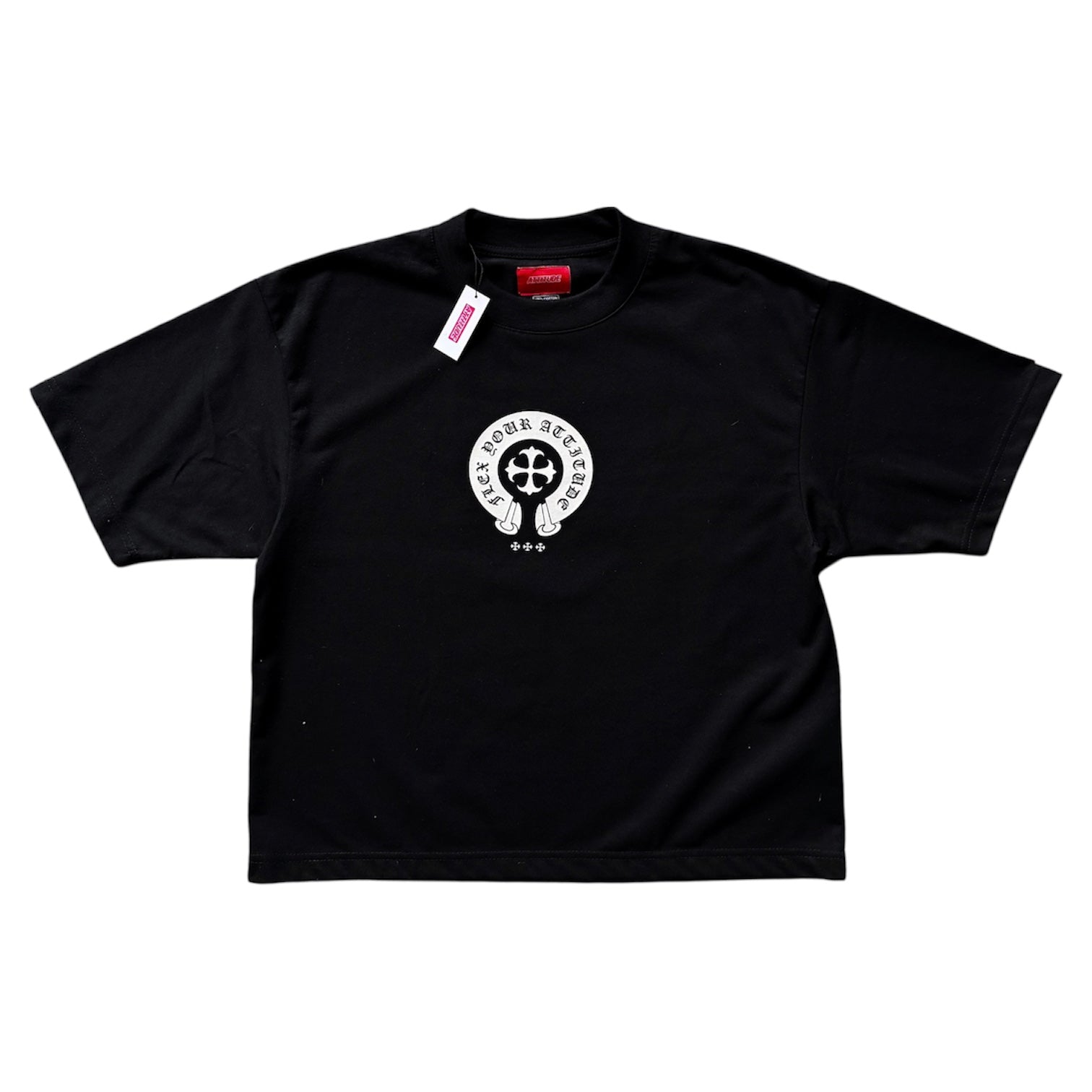 ATTITUDE “ CROWN SERIES “ Black Crop