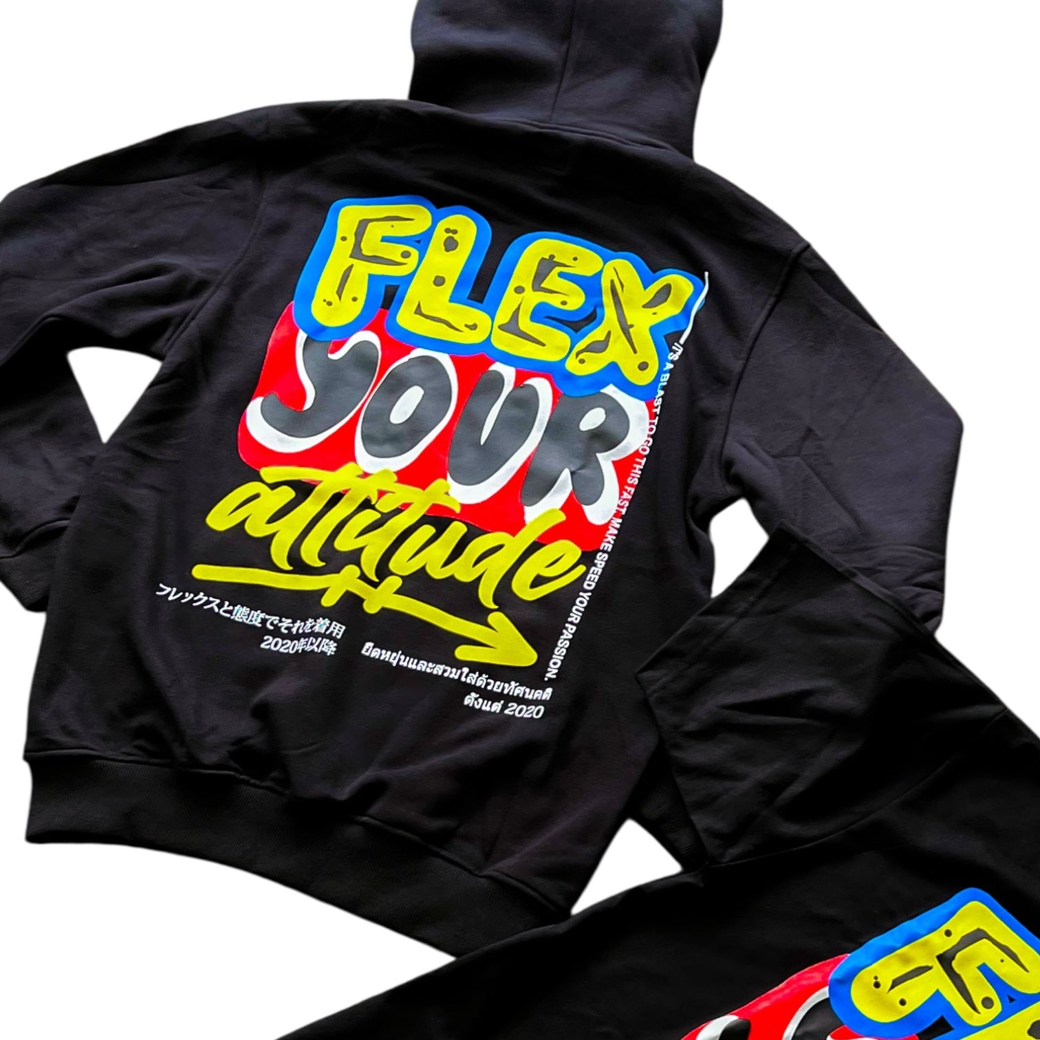 ATTITUDE “ Flex Yo! “ Hoodie