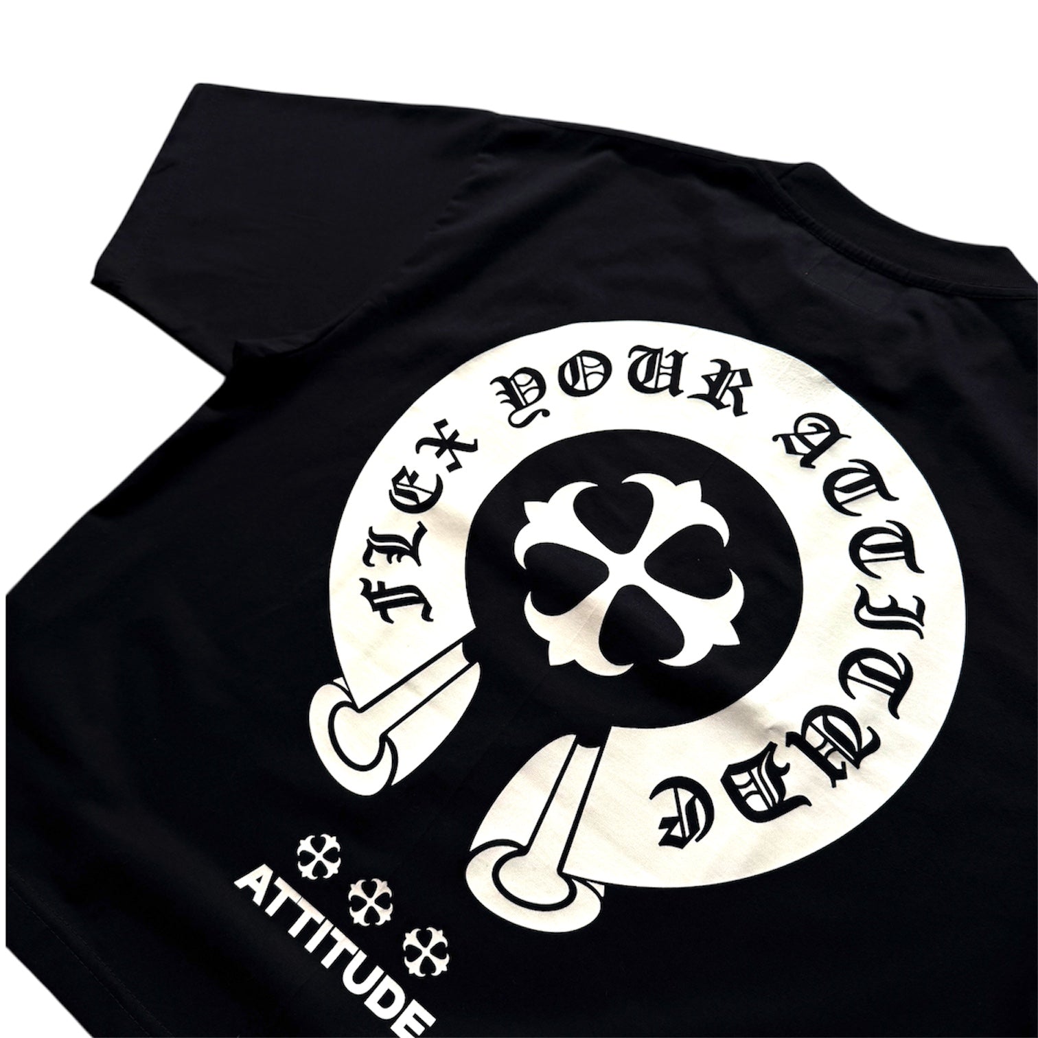 ATTITUDE “ CROWN SERIES “ Black Crop